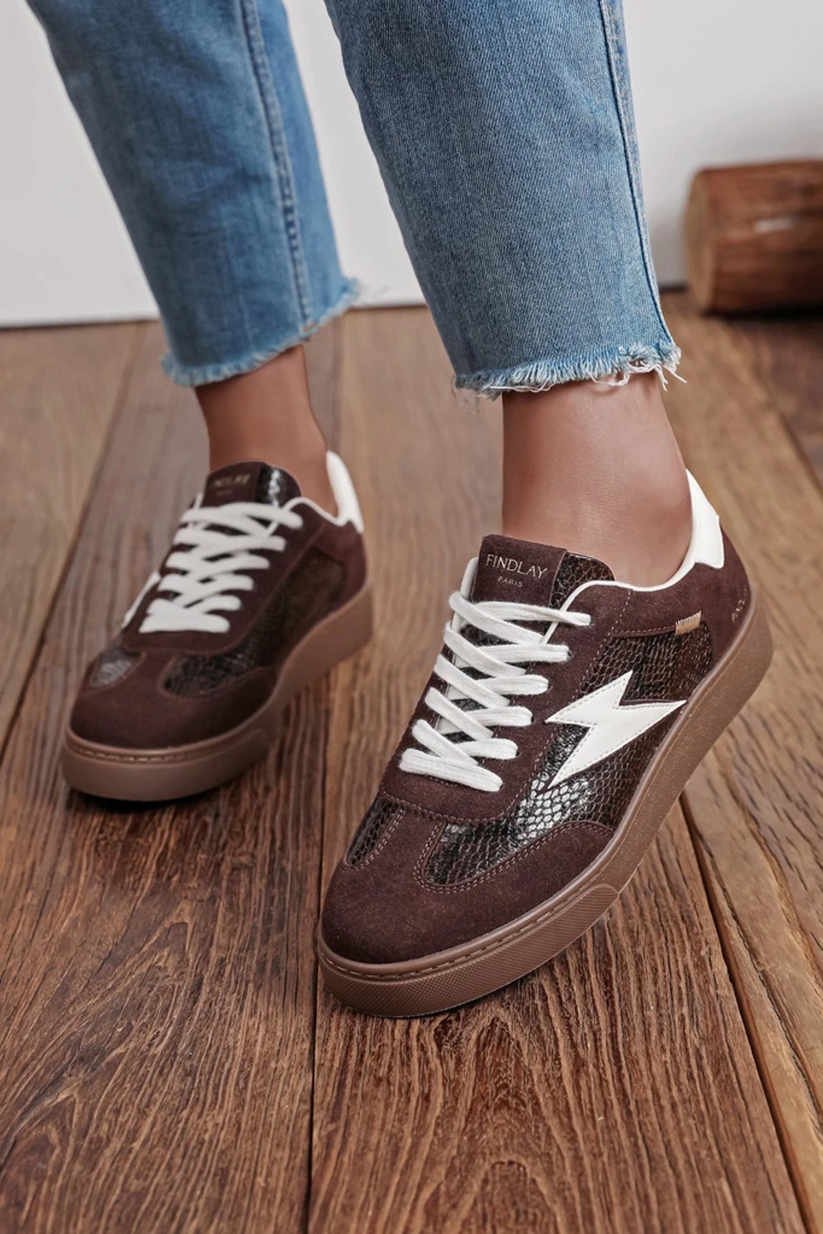 Baskets Stella choco – Image 2
