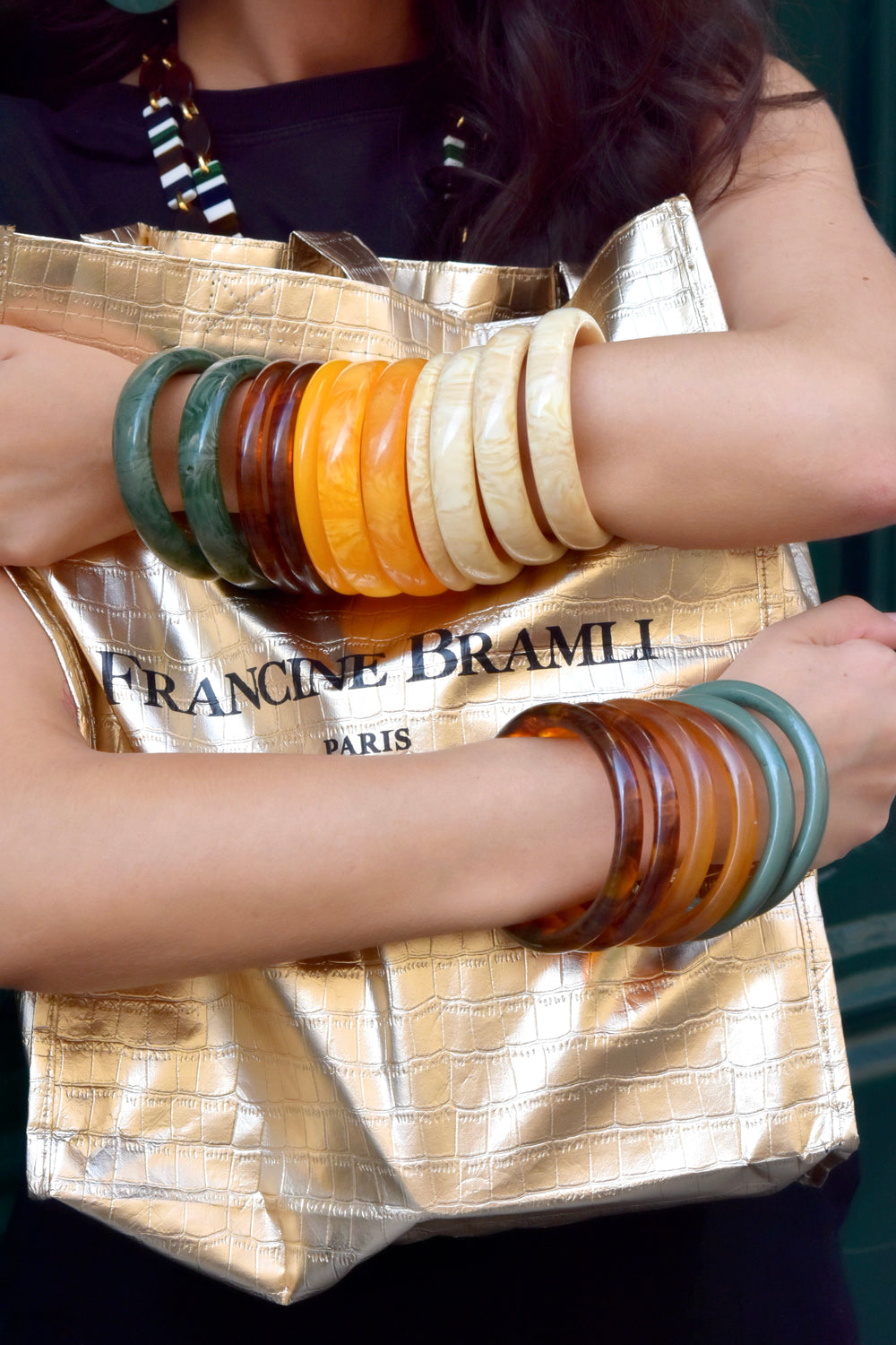 Bracelet jonc Maia Francine Bramli – Image 2