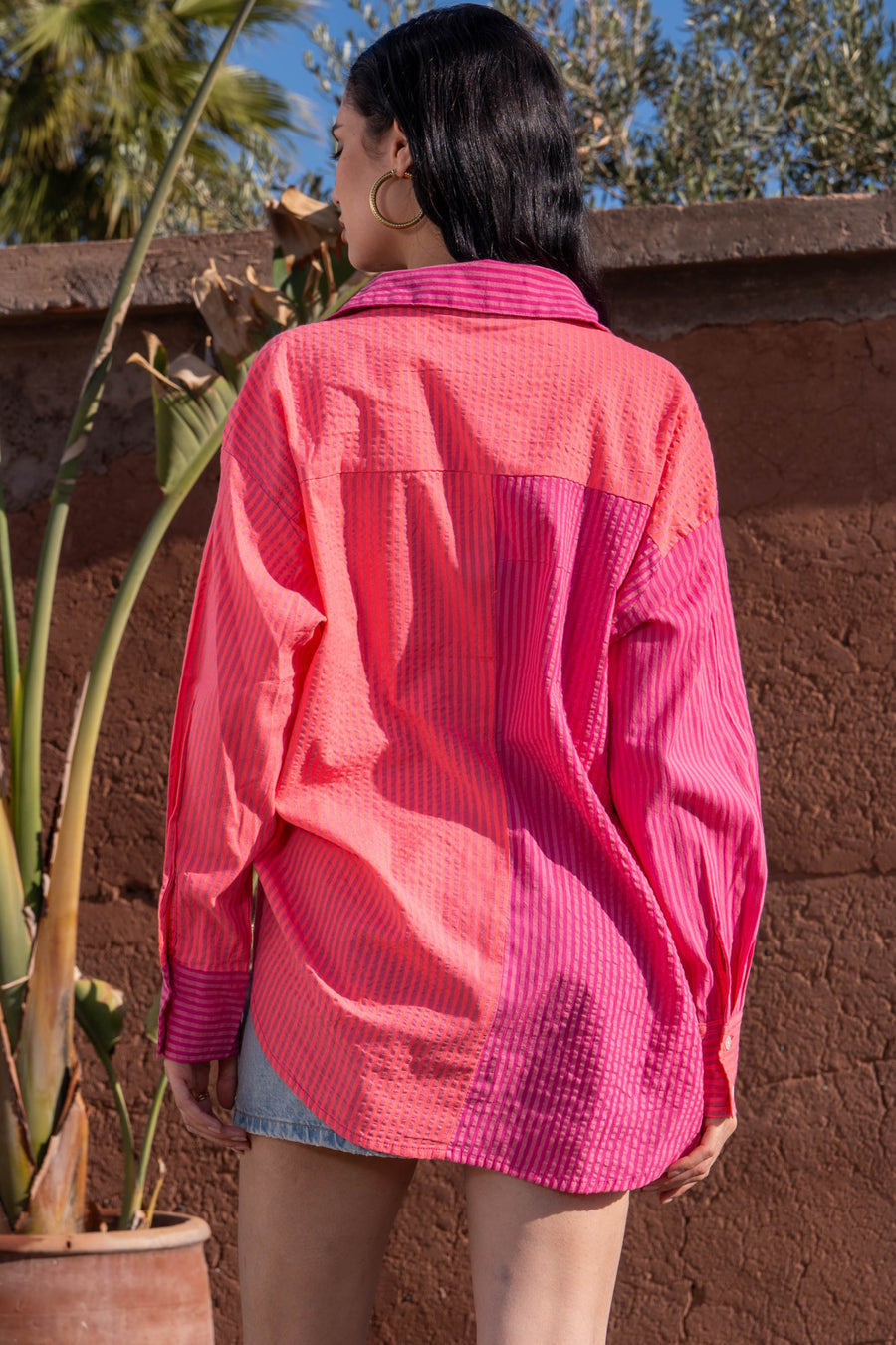 Chemise oversize à rayures Caro – Image 5