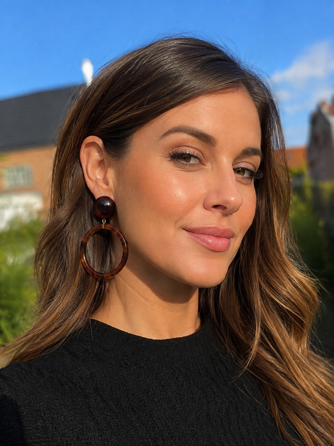 Boucles d'oreilles KAIA Ambre Francine Bramli