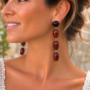 Boucles d'oreilles Suzy Francine Bramli